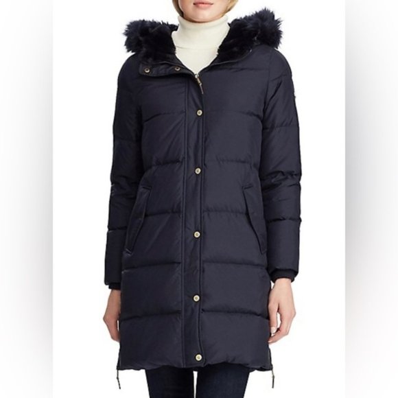 Lauren Ralph Lauren Jackets & Blazers - Lauren Ralph Lauren Black Puffer Parka Sz M